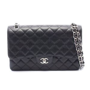 Chanel Caviar Skin Large Flap Shoulder Bag